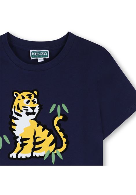 T-shirt con stampa KENZO KIDS | K6180984N